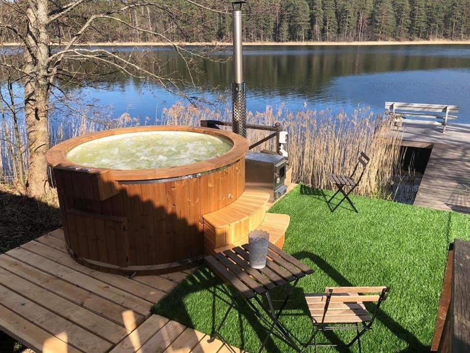 Apartmán Pirtele Arjola Kaltanenai Exteriér fotografie